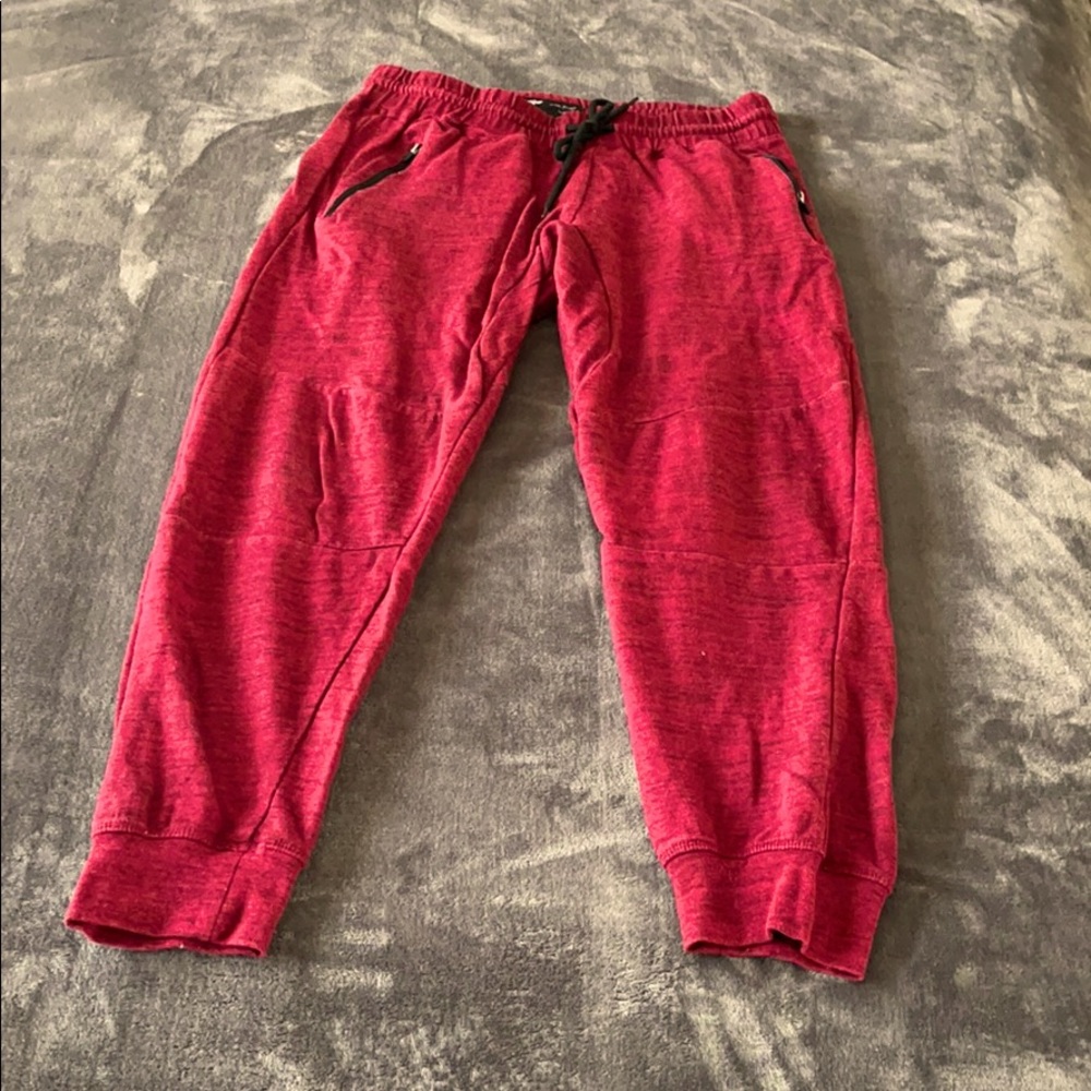 Maroon Jogger Pants